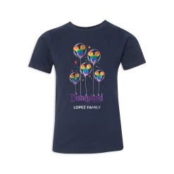 Kids' Disneyland Mickey Mouse Balloon T-Shirt – Customized -Disney 7807055820406 4