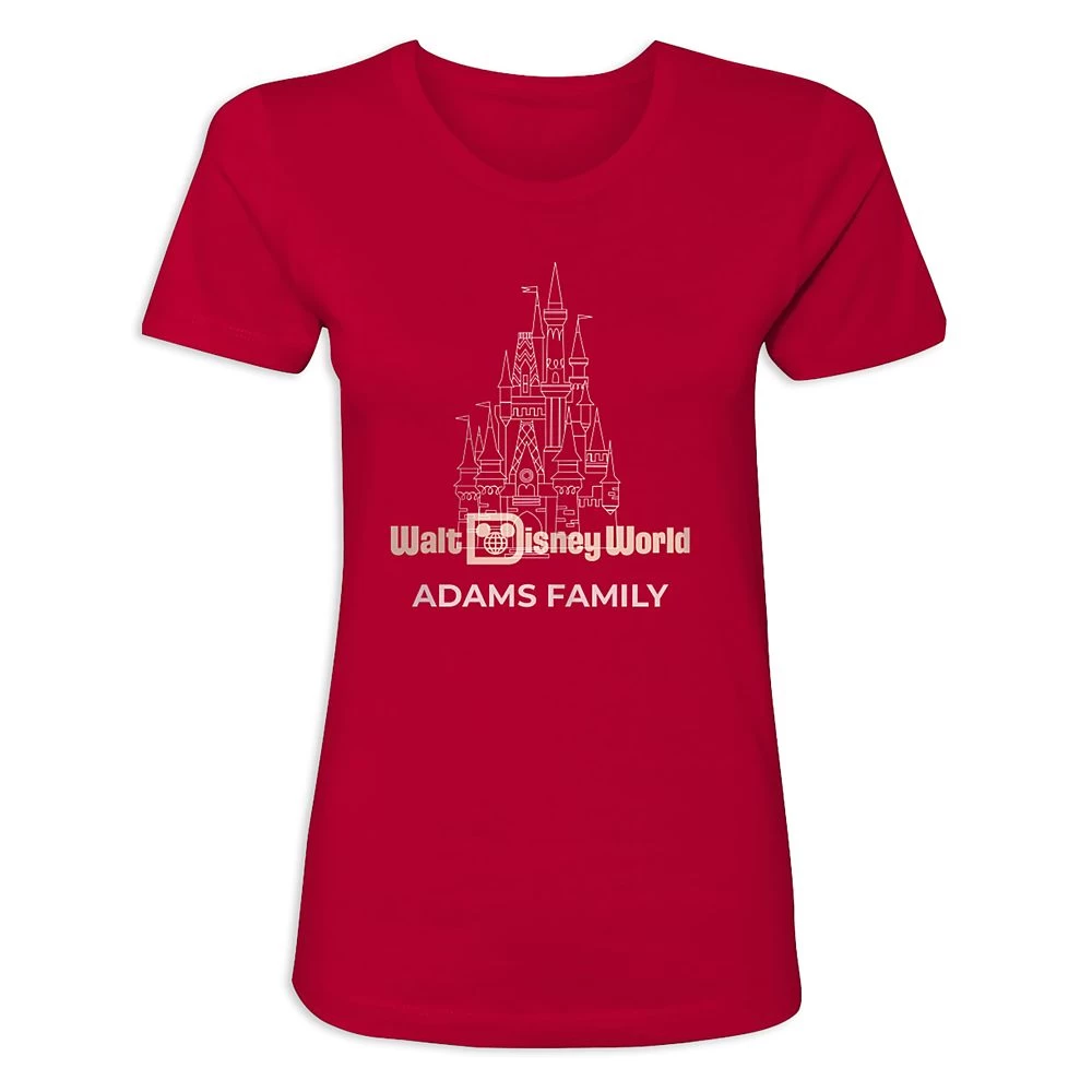 Women's Cinderella Castle Walt Disney World T-Shirt – Customized 7 Women's Cinderella Castle Walt Disney World T-Shirt – Customized - Image 5