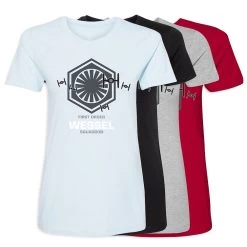Disney Women's Star Wars First Order Squadron T-Shirt – Customized