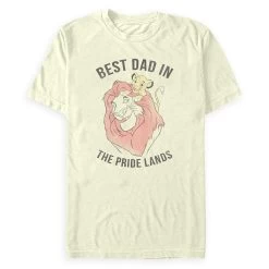 Disney Simba And Mufasa ''Dad'' T-Shirt For Adults – The Lion King