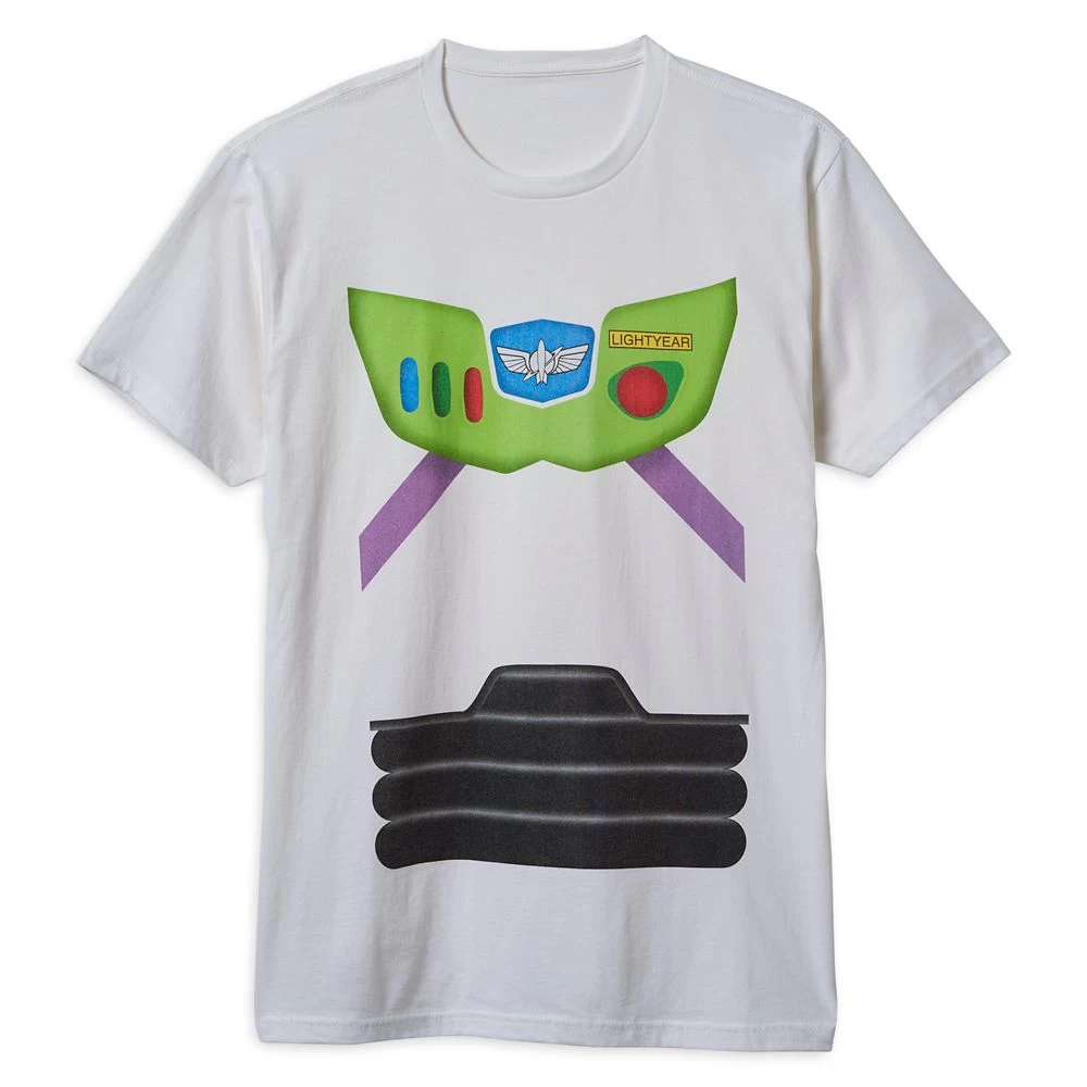 Disney Buzz Lightyear Costume T-Shirt For Adults – Toy Story 3 Disney Buzz Lightyear Costume T-Shirt For Adults – Toy Story