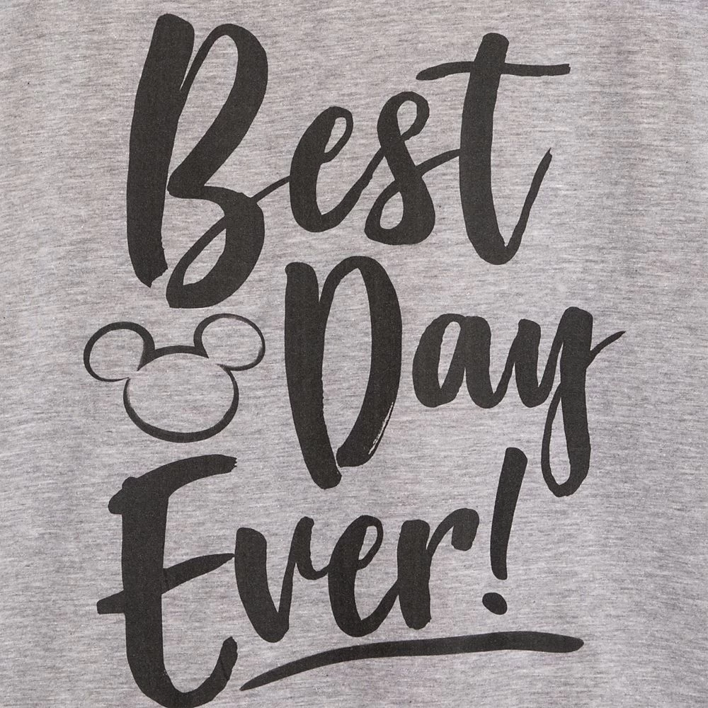 Disney Mickey Mouse Icon ''Best Day Ever'' T-Shirt For Adults 4 Disney Mickey Mouse Icon ''Best Day Ever'' T-Shirt For Adults - Image 2