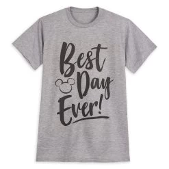 Disney Mickey Mouse Icon ''Best Day Ever'' T-Shirt For Adults