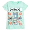 Disney Stitch Grid T-Shirt For Kids – Lilo & Stitch 1 Disney Stitch Grid T-Shirt For Kids – Lilo & Stitch -Disney 7807107060242