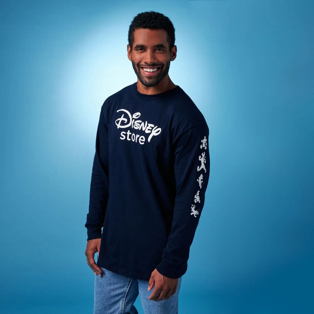 Disney Store Logo Long Sleeve T-Shirt For Adults 3 Disney Store Logo Long Sleeve T-Shirt For Adults - Image 2
