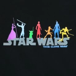Disney Star Wars: The Clone Wars T-Shirt For Adults – Star Wars Pride Collection -Disney 7807107060475 1