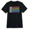 Disney LIGHTSABER Pride T-Shirt For Adults – Star Wars Pride Collection -Disney 7807107060476