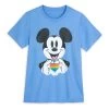 Mickey Mouse Rainbow Heart T-Shirt For Adults – Disney Pride Collection -Disney 7807107060479