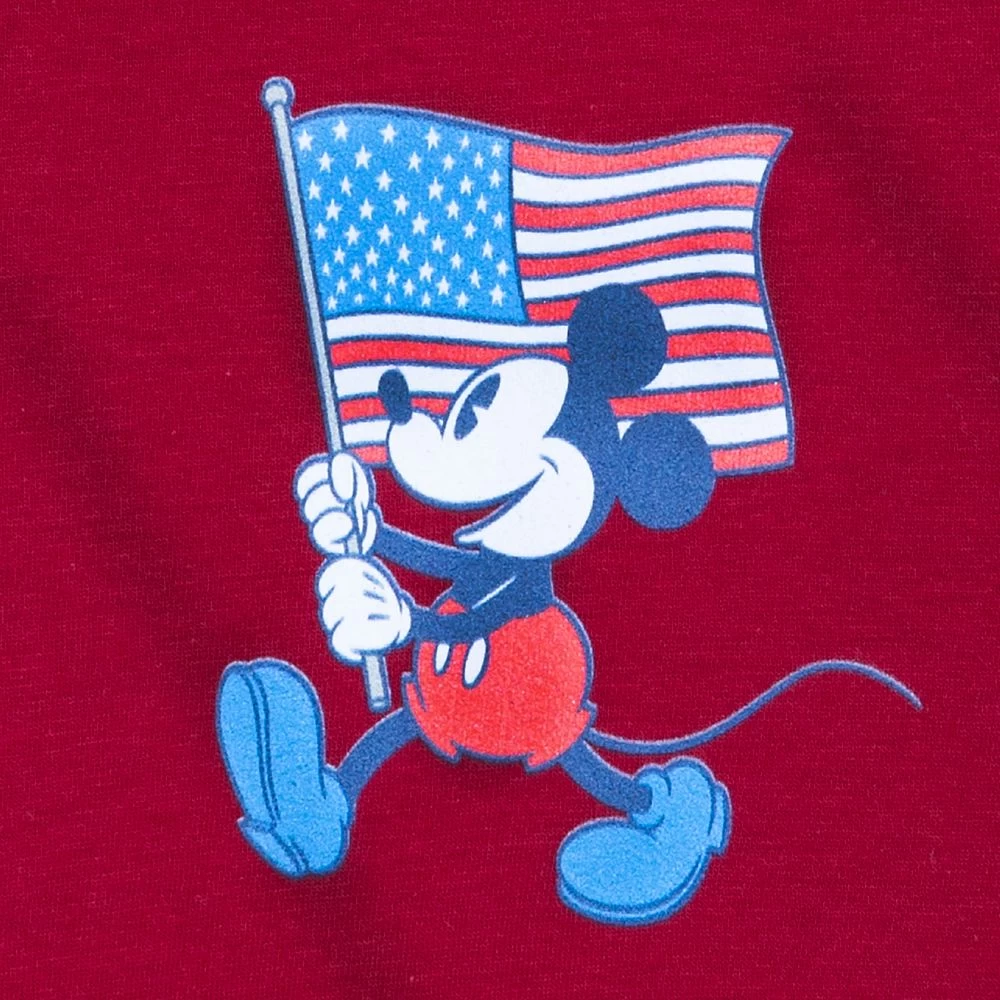 Disney Mickey Mouse Americana T-Shirt For Adults 5 Disney Mickey Mouse Americana T-Shirt For Adults - Image 3