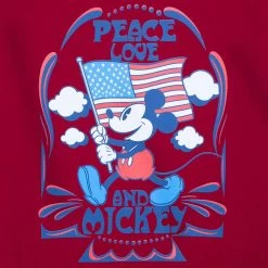 Disney Mickey Mouse Americana T-Shirt For Adults 9 Disney Mickey Mouse Americana T-Shirt For Adults -Disney 7807107060515 3